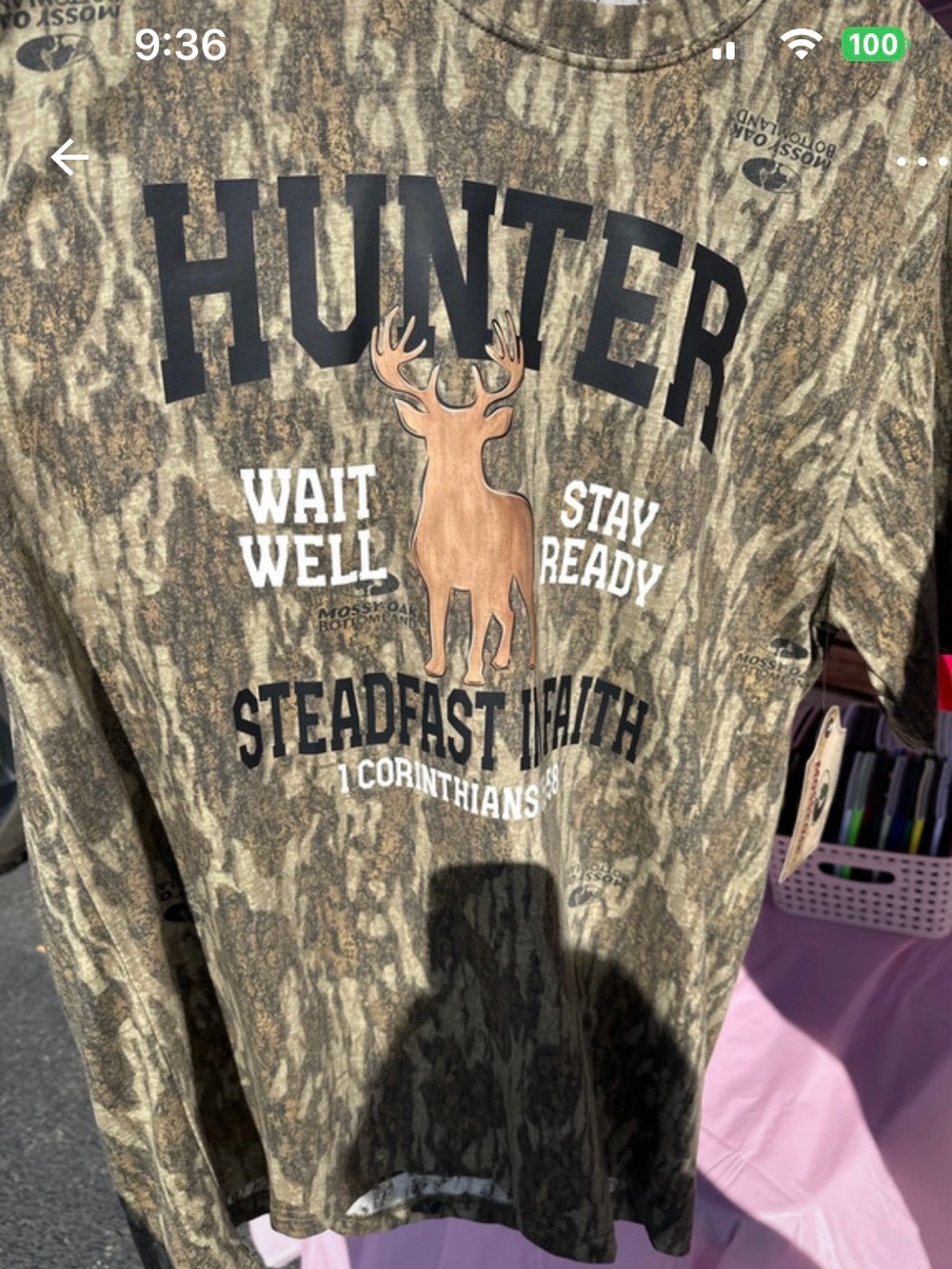 Mossy Oak Brown Camo 'HUNTER' Short Sleeve Tee